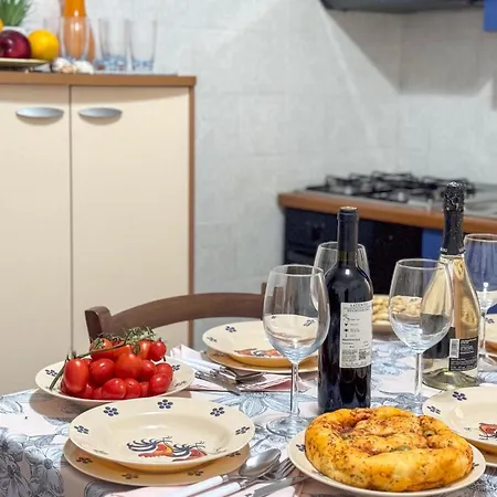 Holiday home Sul Mare Luxury House With Air Conditioning And Wi-fi San Foca